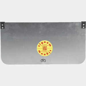 Schulbustafel Typ B, Klapptafel Aluminium